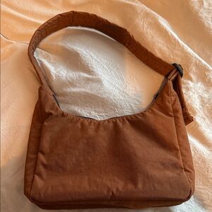 BAGGU Warm Brown Shoulder Bag